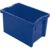 Rotary stacking container 65l 600x400x350mm blue